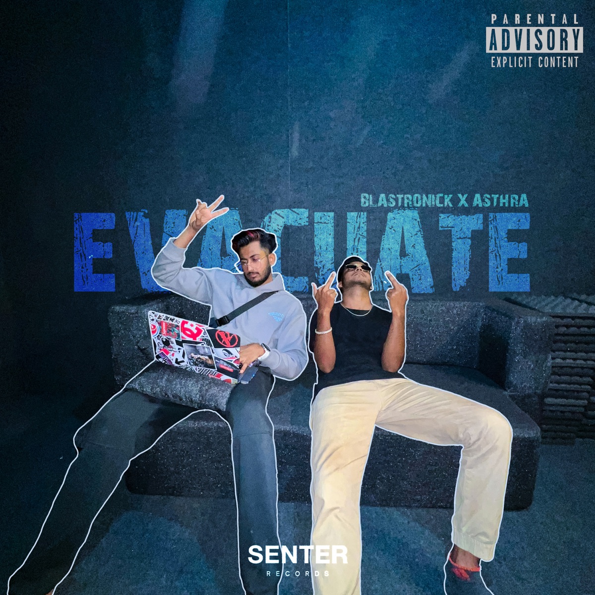 Evacuate (feat. Asthra) - Single by Blastronick album cover