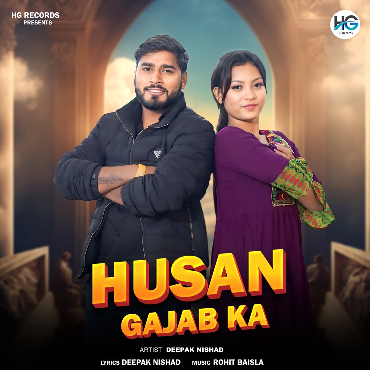 Husan Gajab Ka - Single by Deepak Nishad album cover