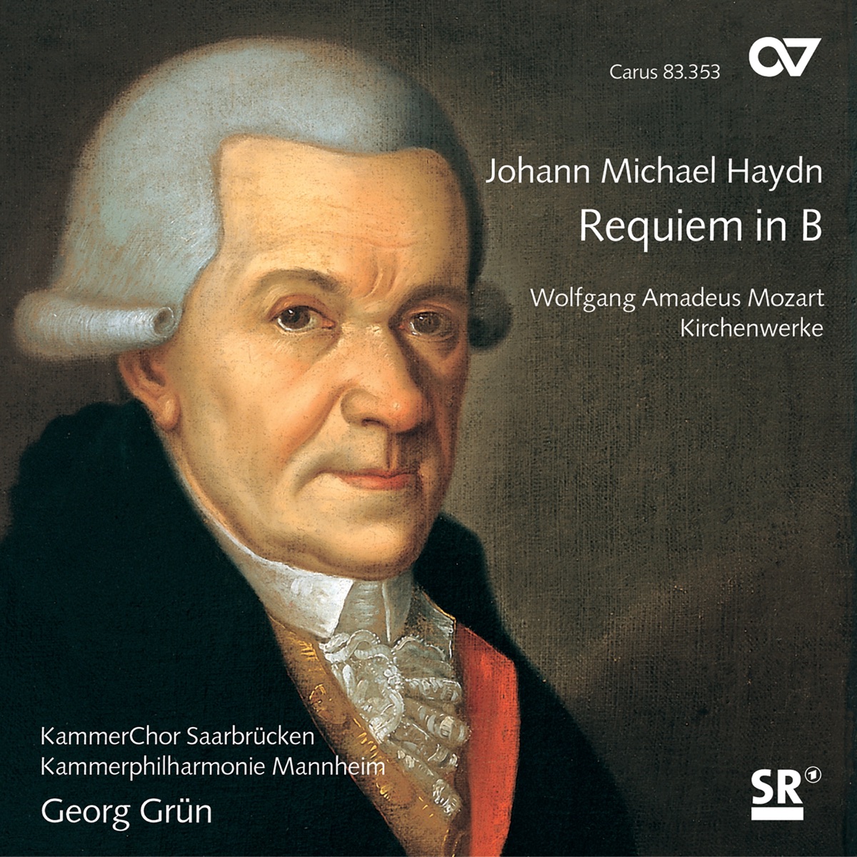 Haydn: Requiem in B-Flat Major, MH 838 by Lydia Teuscher, Manami Kusano, Jens Hamann, KammerChor Saarbrücken, Kammerphilharmonie Mannheim & Georg Grün album cover