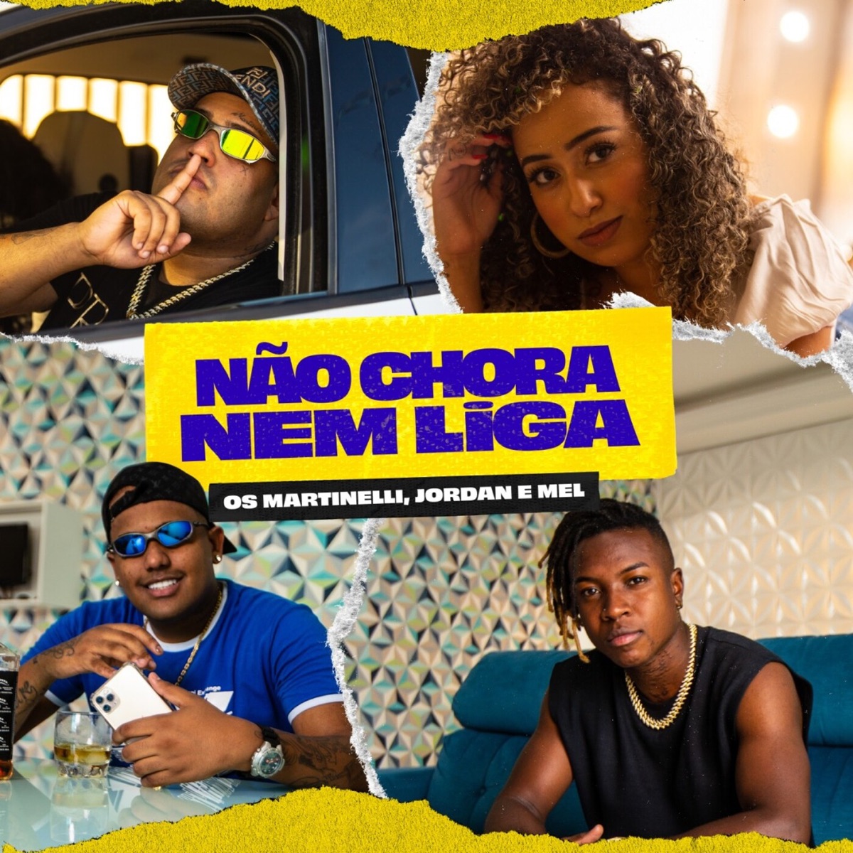 Não Chora Nem Liga - Single by Os Martinelli & Jordan e Mel album cover