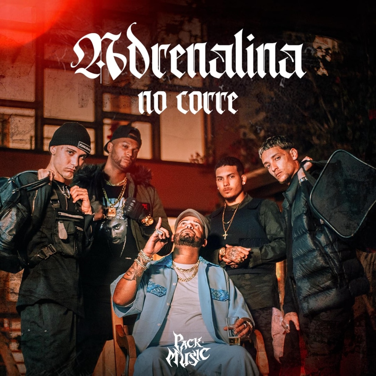 Adrenalina no Corre - Single by Pack Music, Edinho & Big Dino album cover