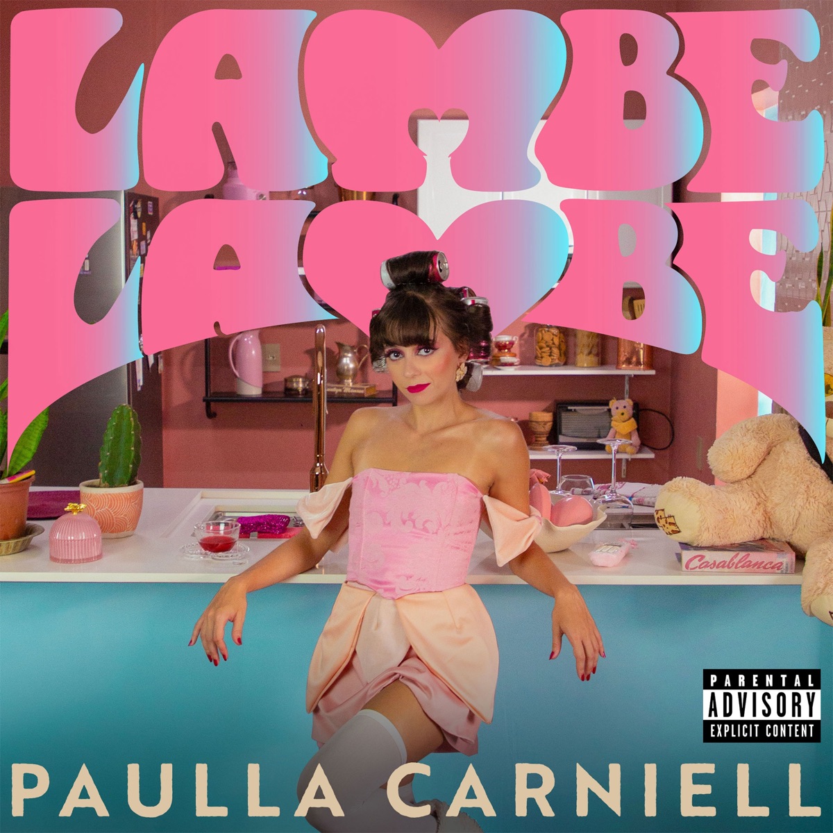 Lambe Lambe - Single by Paulla Carniell album cover