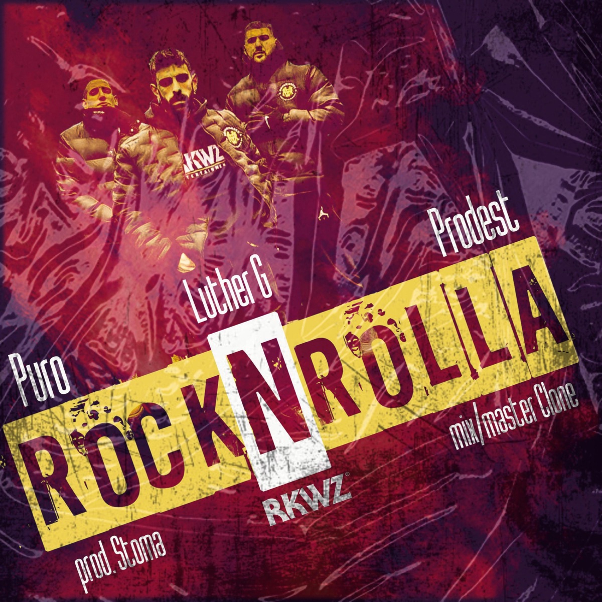 RocknRolla (feat. Prodest & Stoma Emsi) - Single by Luther G & Puro Soultrain album cover