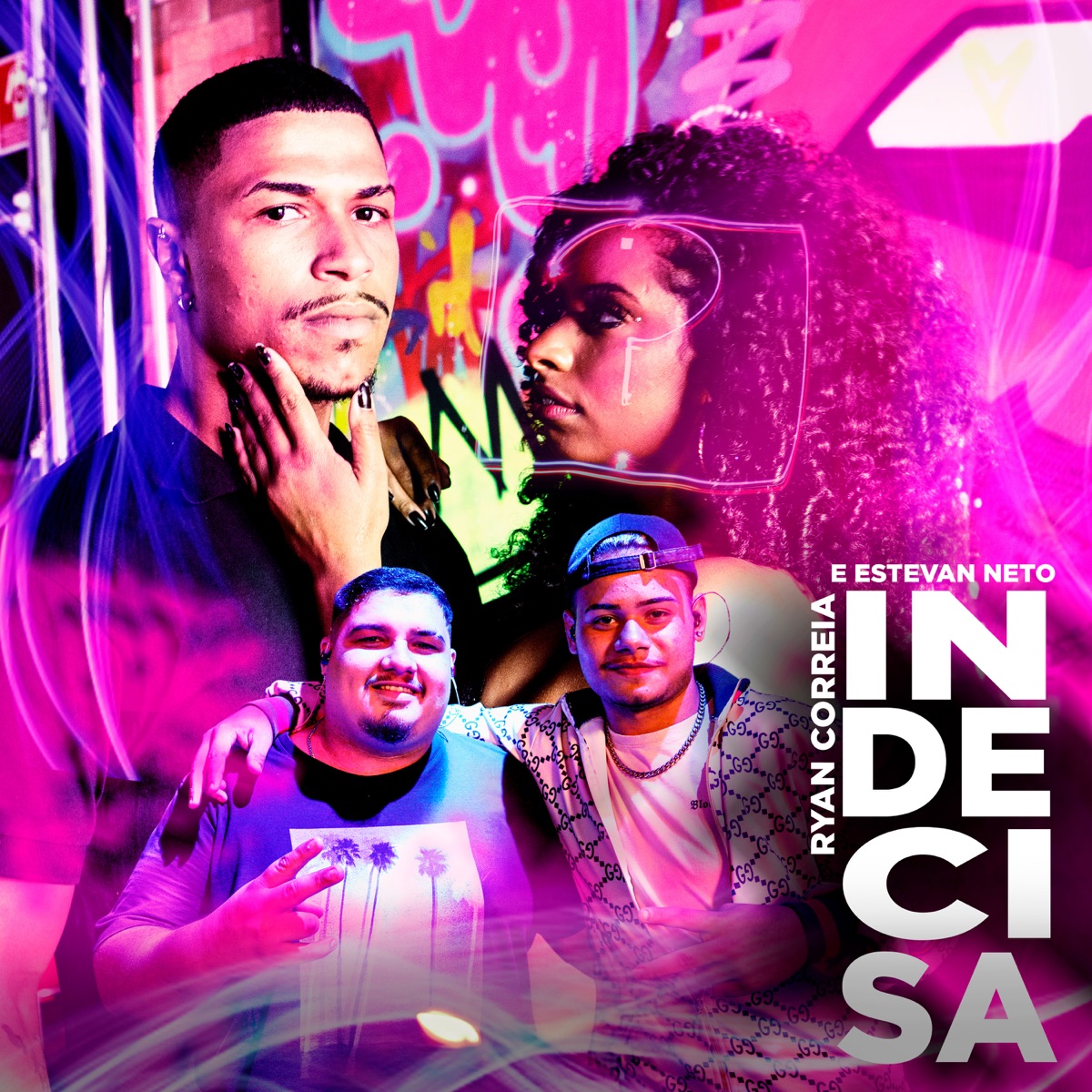 Indecisa - Single by Ryan Correia & Estevan Neto album cover
