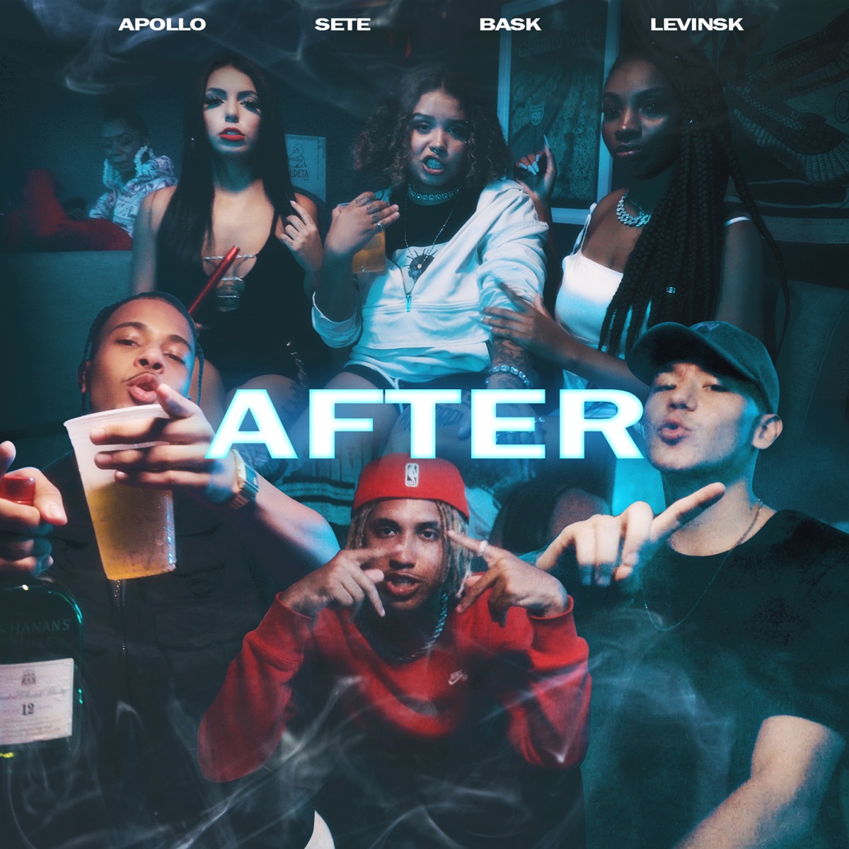 After - Single by SETE MC, Greezy, Jorge Bask, Apollo & Levinsk album cover