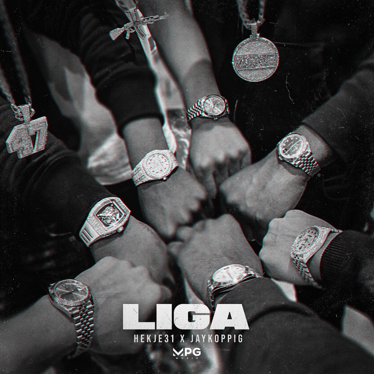 Liga - Single by Hekje31 & JayKoppig album cover