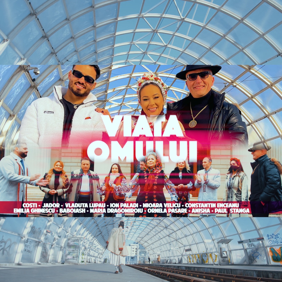 Viața omului (feat. Ion Paladi, Mioara Velicu, Constantin Enceanu, Emilia Ghinescu, Baboiash, Maria Dragomiroiu, Ornela Pasare, Anisha & Paul Stanga) - Single by Costi, Jador & Vladuta Lupau album cover
