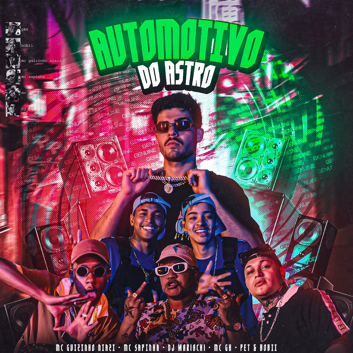 Automotivo do Astro (feat. Pet & Bobii, Mc Sapinha, Mc guizinho niazi & MC GH) - Single by DJ MARIACHI album cover