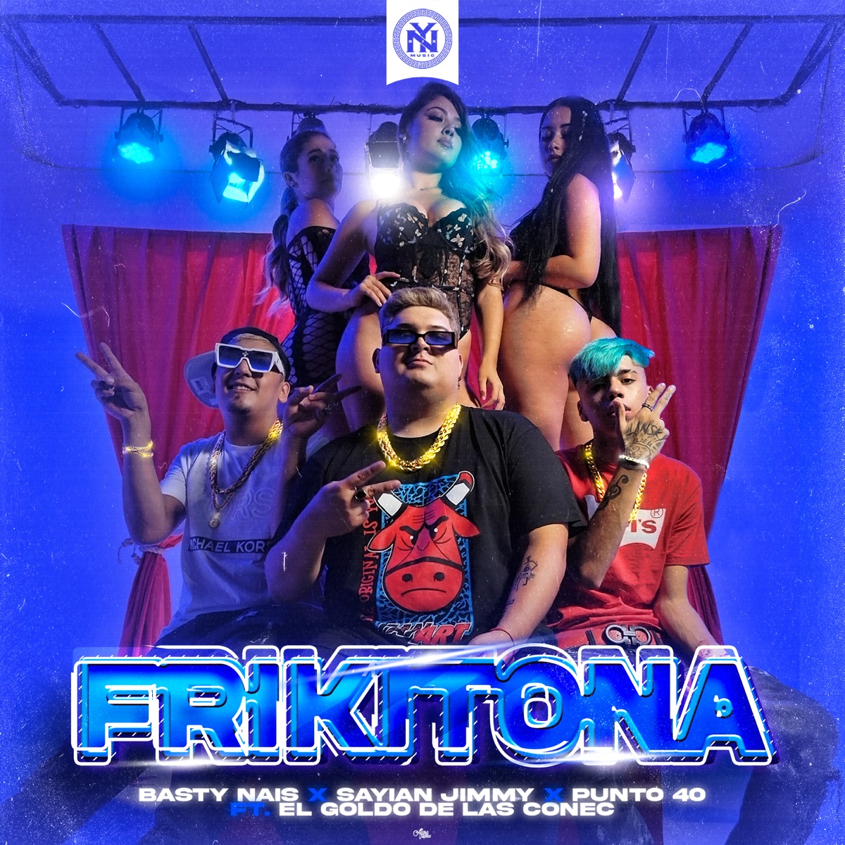 Frikitona (feat. El Goldo De Las Conec) - Single by Basty Nais, El Punto40 & Sayian Jimmy album cover