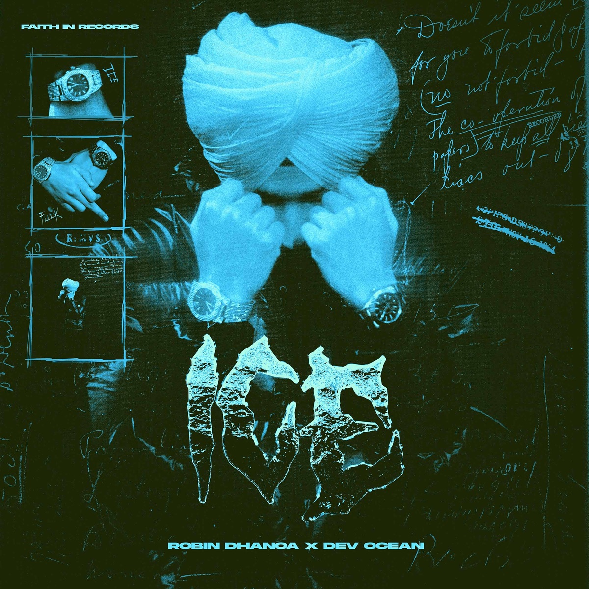 Ice - Single by Robin Dhanoa & Dev Ocean album cover