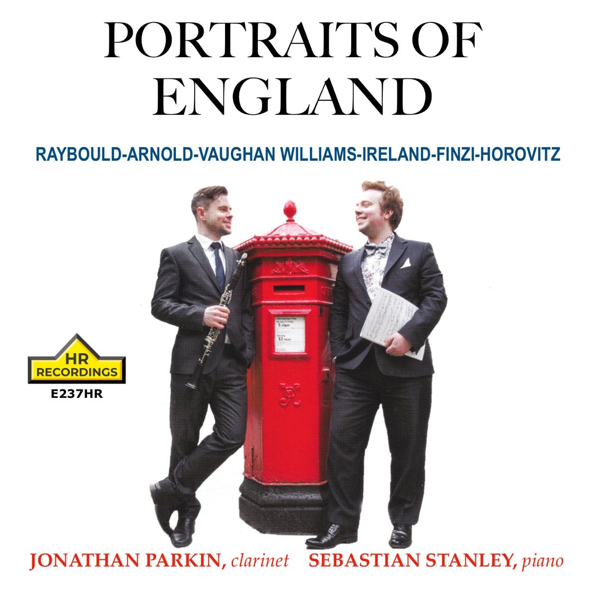 Portraits of England by Jonathan Parkin & Sebastian Stanley album cover