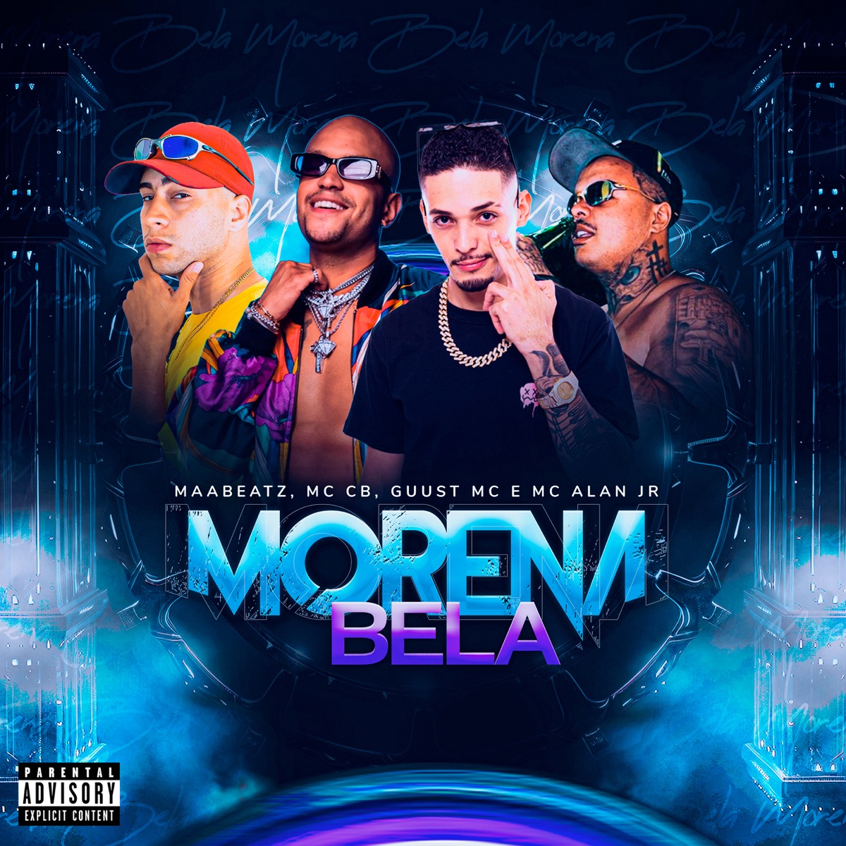 Morena Bela - Single by Maabeatz, Mc CB, Guust Mc & MC ALAN JR album cover