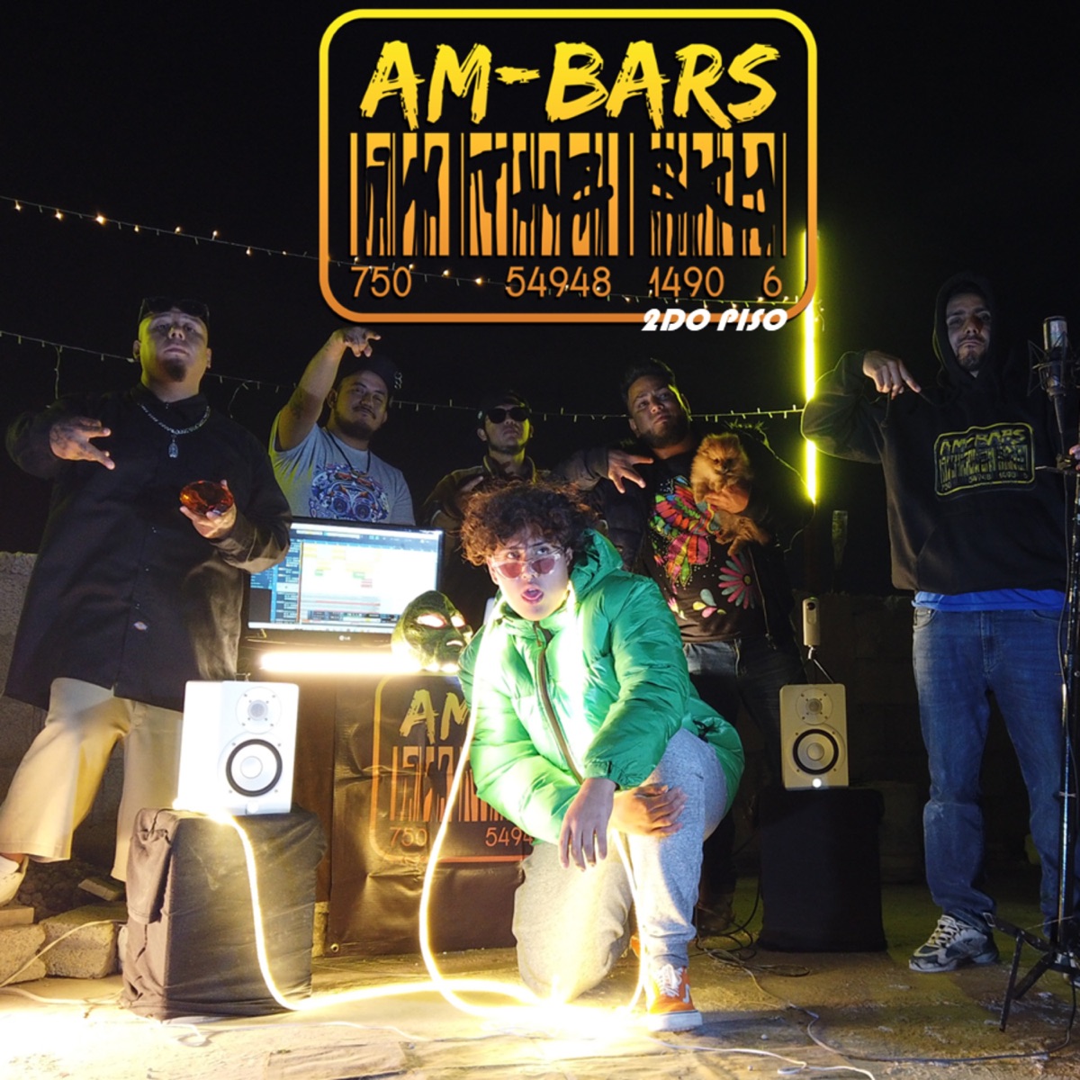 2DO PISO (feat. Negrito Mesie, Diifeck Doble B, Peak, J KOS & Sock) - Single by AM-BARS IN THE SKY album cover