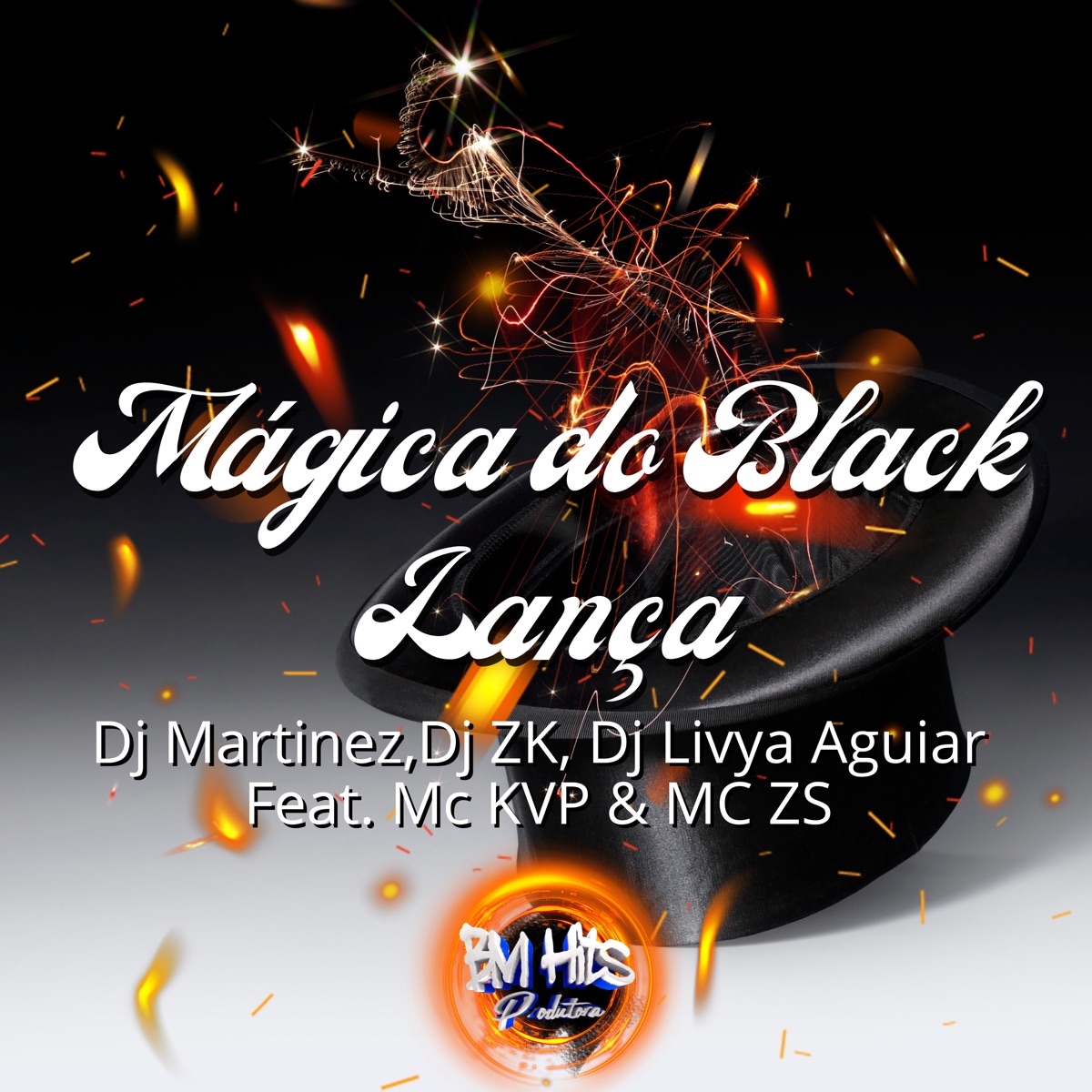 Magica do Black do Lança (feat. MC ZS & MC KVP) - Single by DJ Martinez, DJ ZK & DJ LIVYA AGUIAR album cover