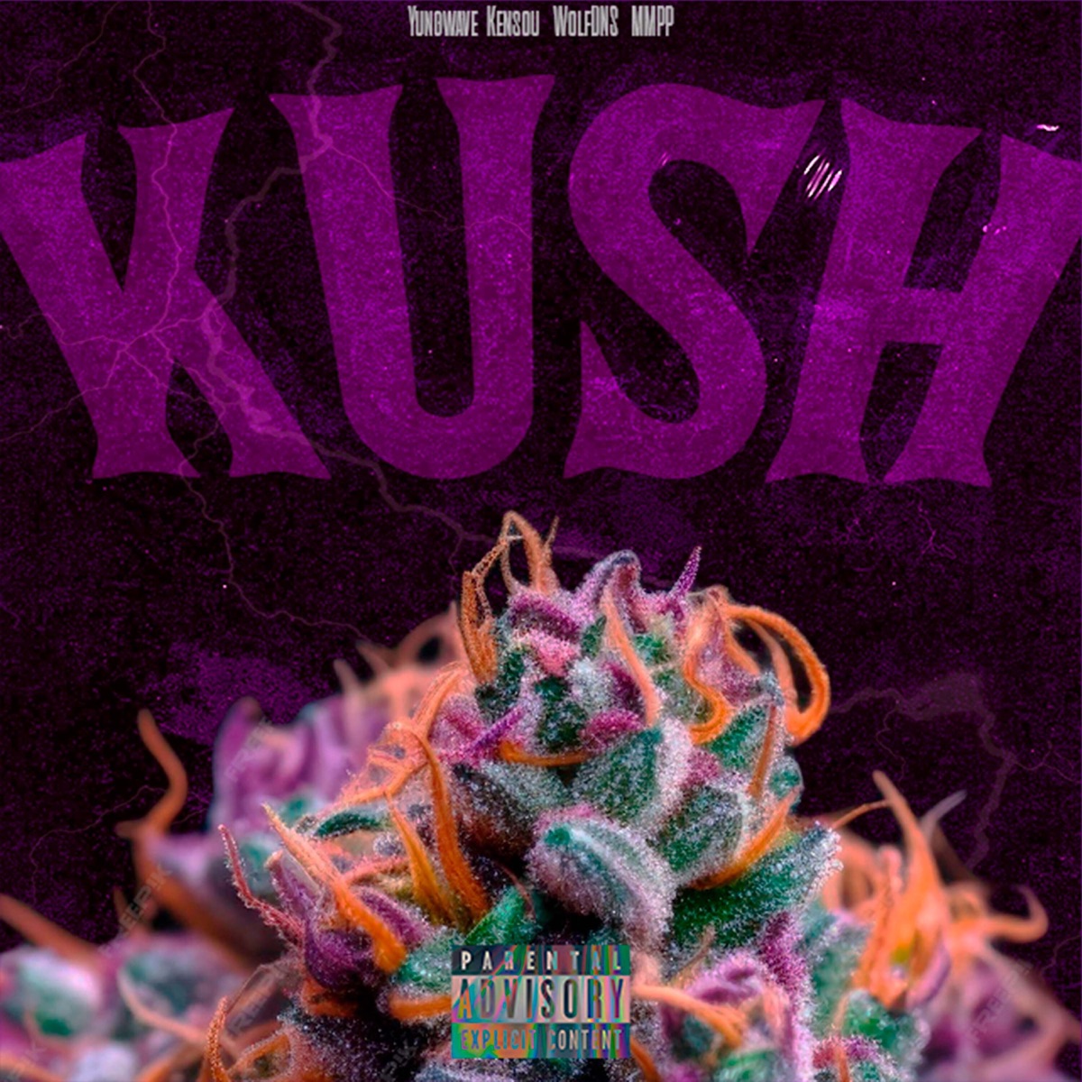 Kush (feat. KENSOU, Yungwave02 & Wolfdns) - Single by MMPP album cover