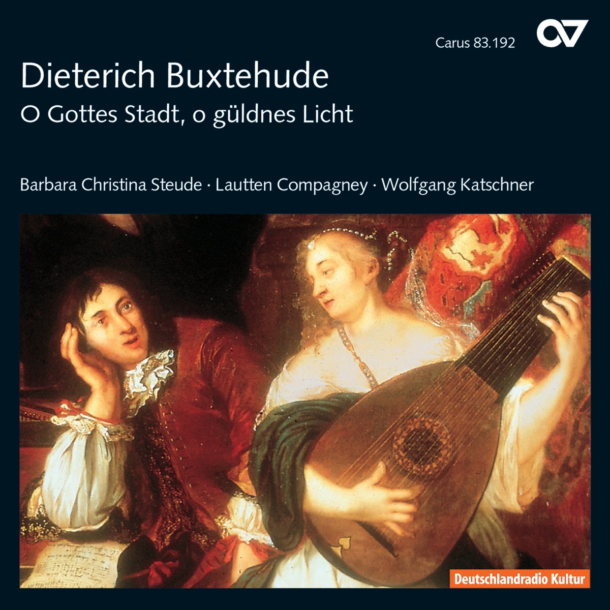Dieterich Buxtehude: Solokantaten by Barbara Christina Steude, Lautten Compagney & Wolfgang Katschner album cover