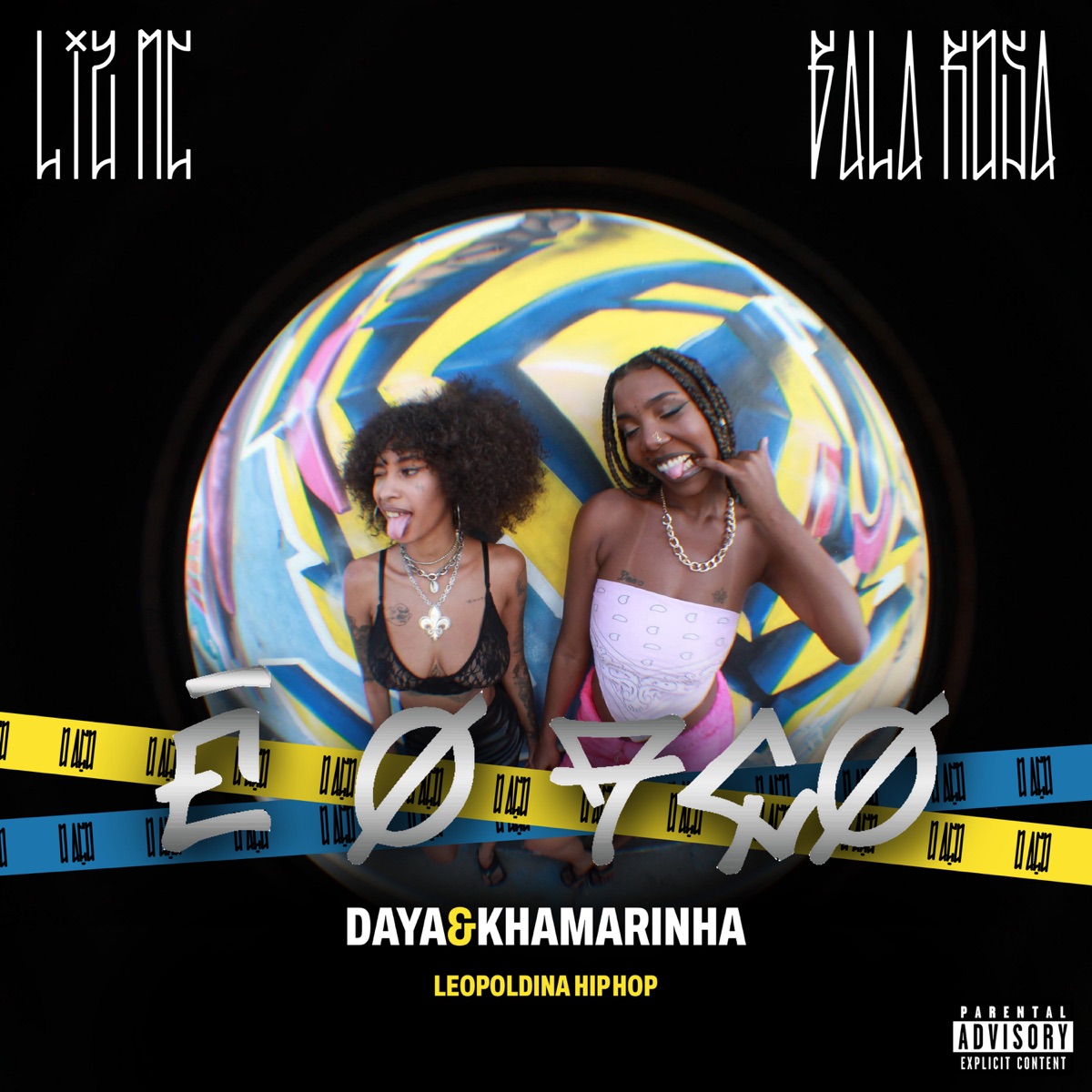 É o Aço (feat. Dj Daya) - Single by Lis Mc, Bala Rosa Mc & Khamarinha album cover