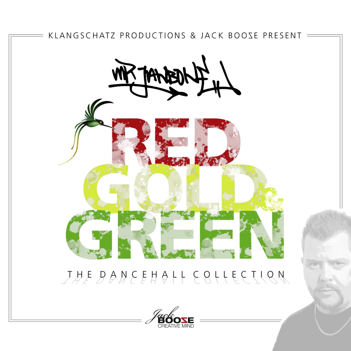 Red, Gold & Green by Mr. Jawbone album cover
