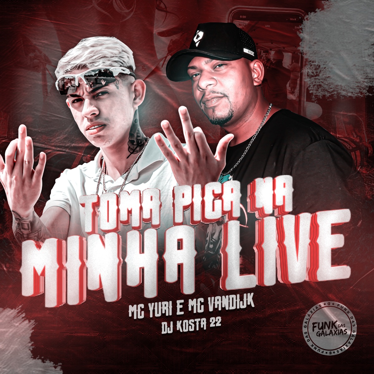 Toma Pica na Minha Live (feat. MC Yuri) - Single by Mc Vandijk album cover
