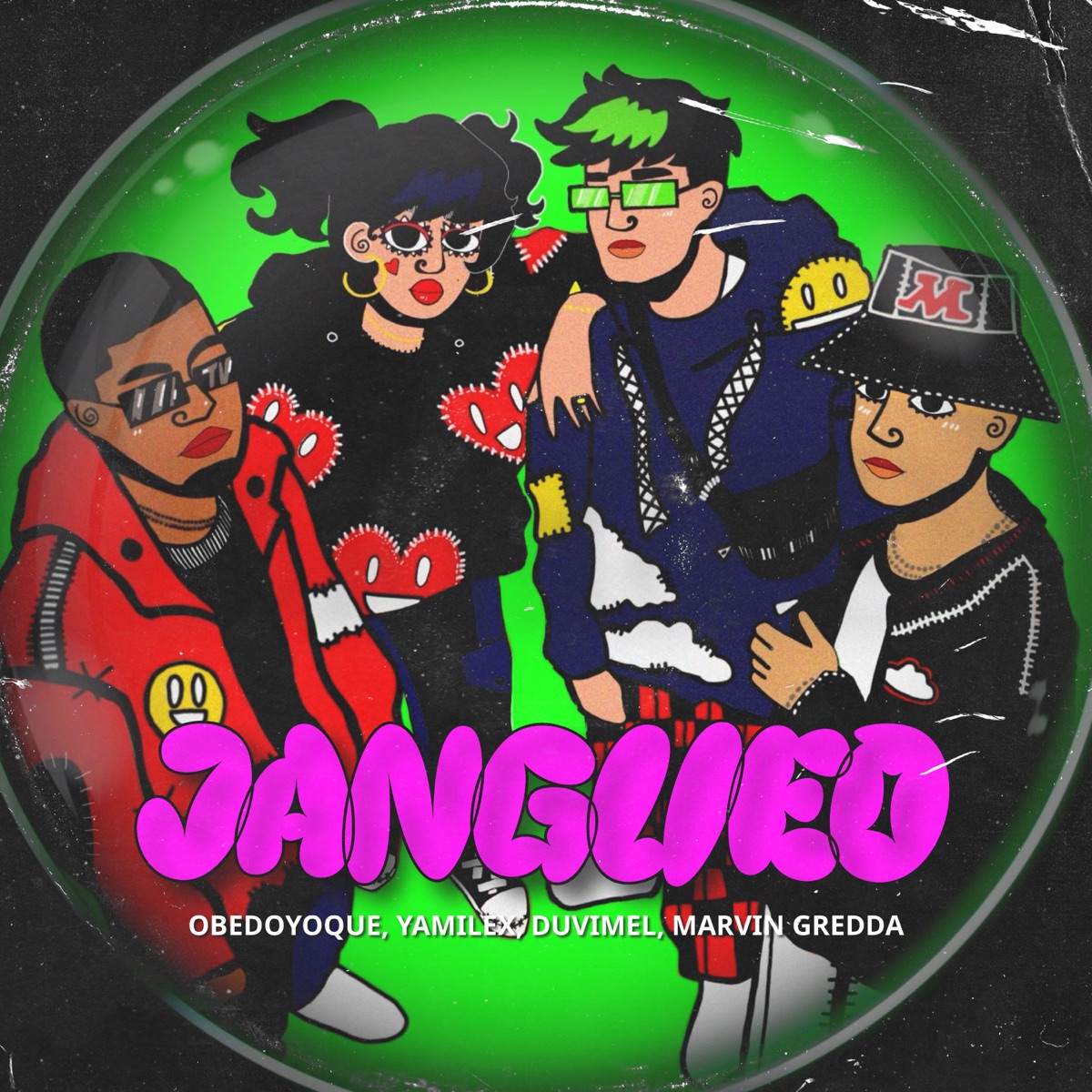Jangueo (feat. Yamilex) - Single by Marvin Gredda, DUViMEL & Obedoyoque album cover