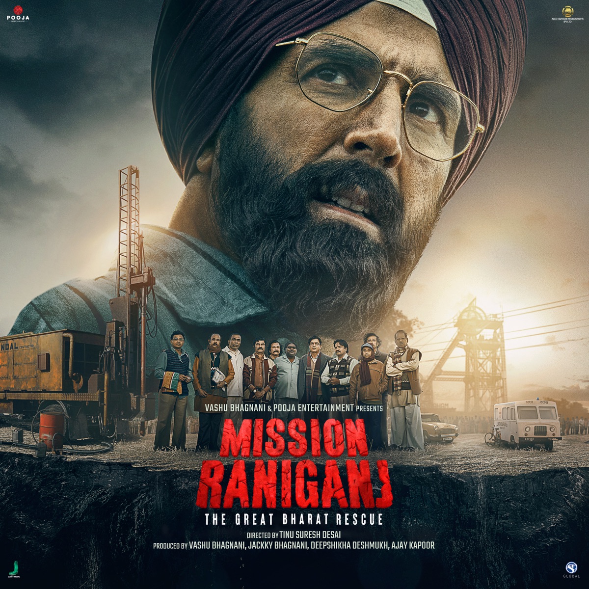 Mission Raniganj: The Great Bharat Rescue (Original Motion Picture Soundtrack) - EP by Prem & Hardeep, Arko, Vishal Mishra & Gaurav Chatterji album cover