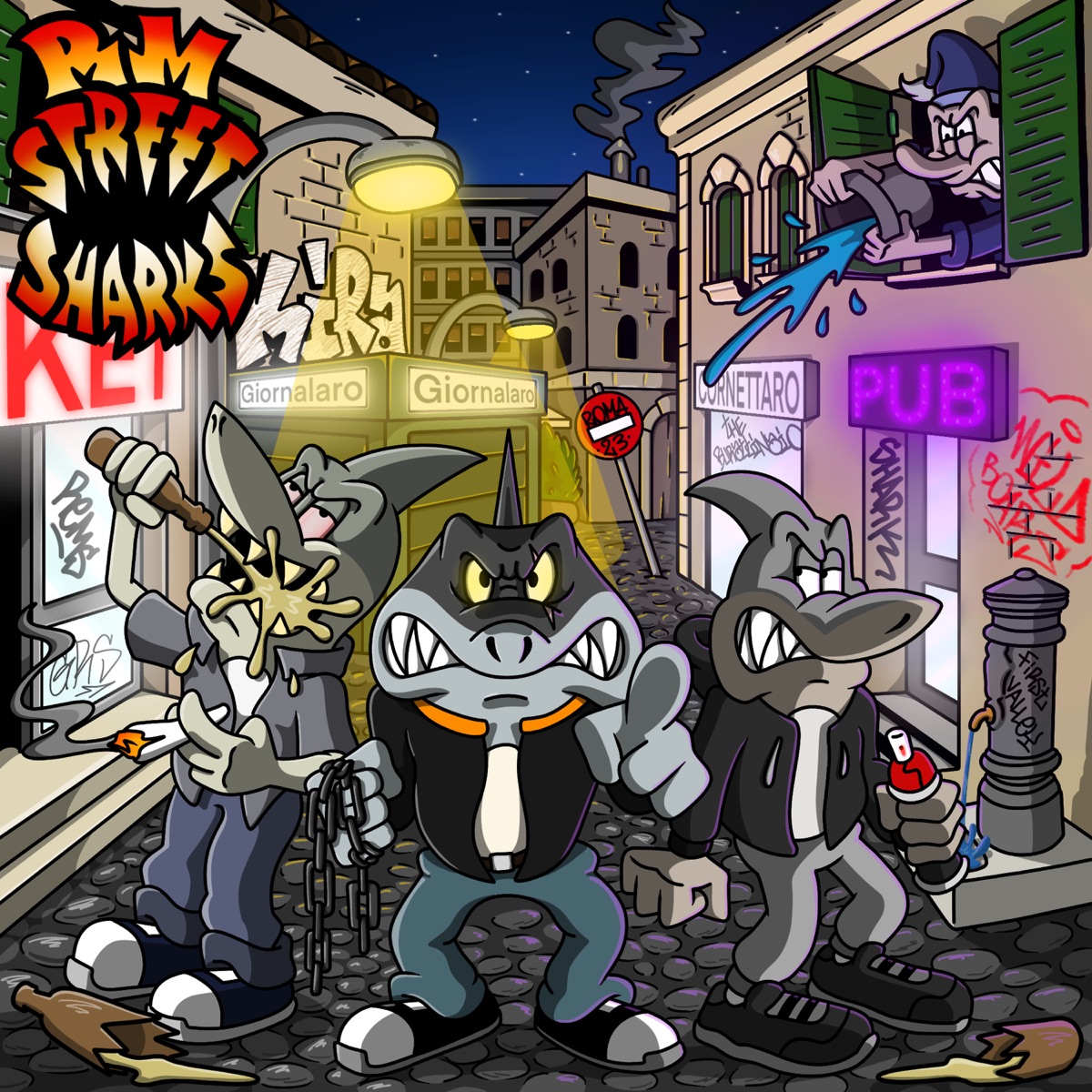 RM Streetsharks - Single by Kira & Depha Beat album cover