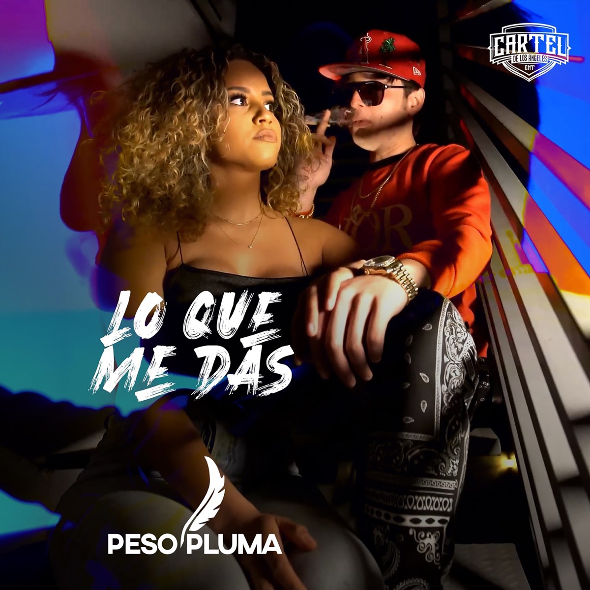 Lo Que Me Das - Single by Peso Pluma album cover artwork