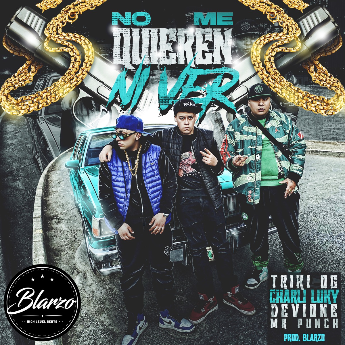 No Me Quieren Ni Ver - Single by Triki OG, Devione Mr Punch & Charli Luky album cover