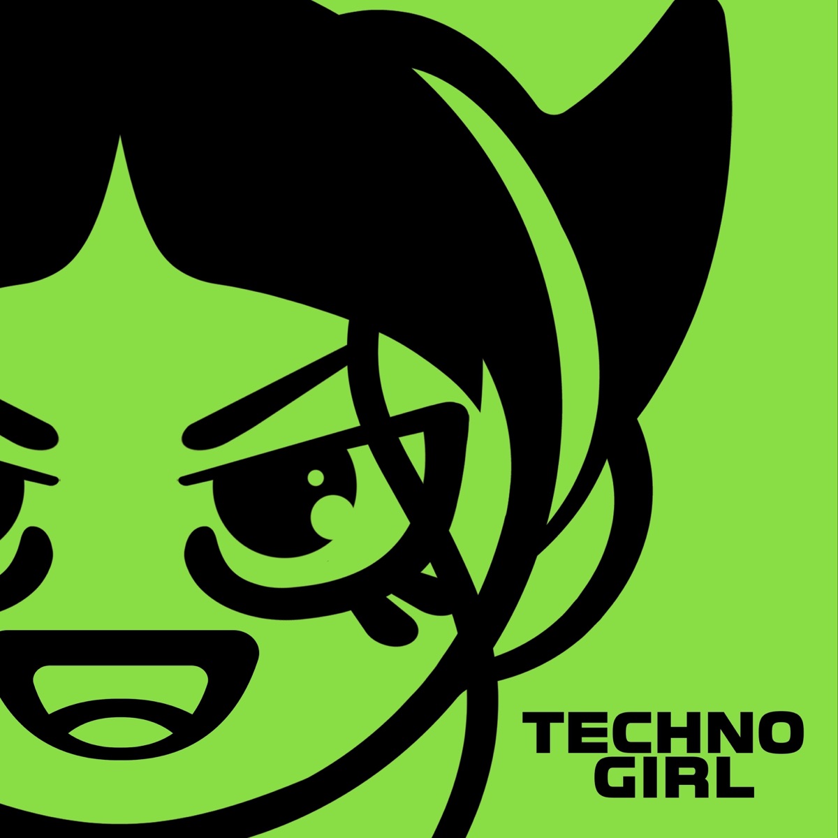 Techno Girl - Single by JSTJR album cover