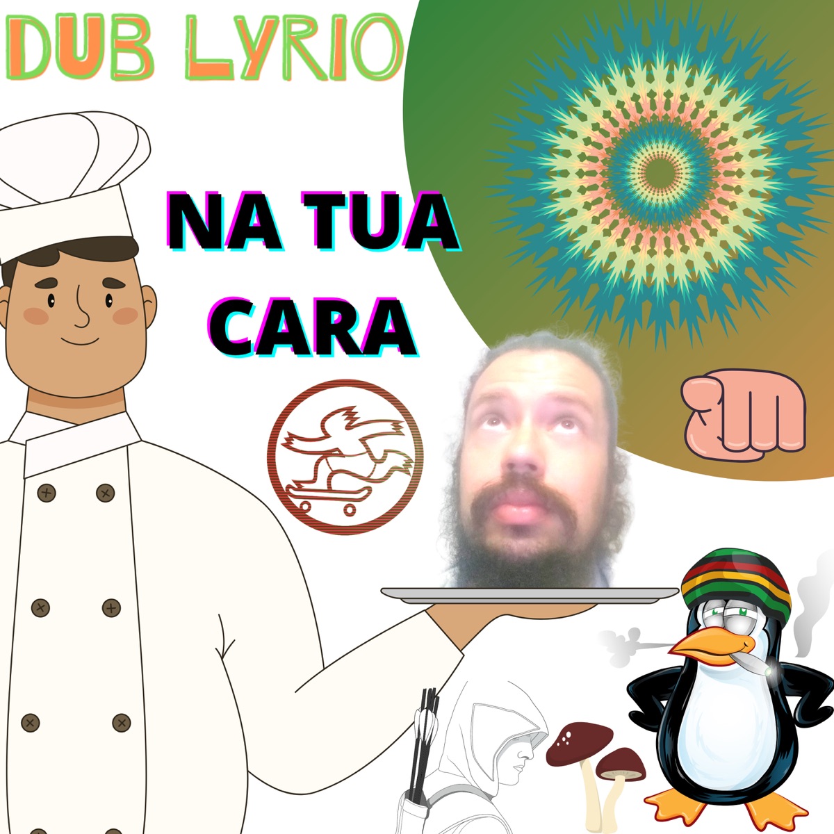 Na Tua Cara - Single by Dub Lyrio album cover