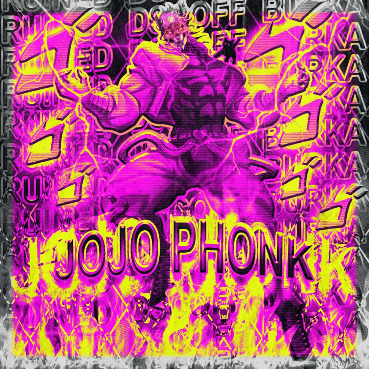 JoJo Phonk - Single by Ru!ned, b2rk & DSCOFF album cover