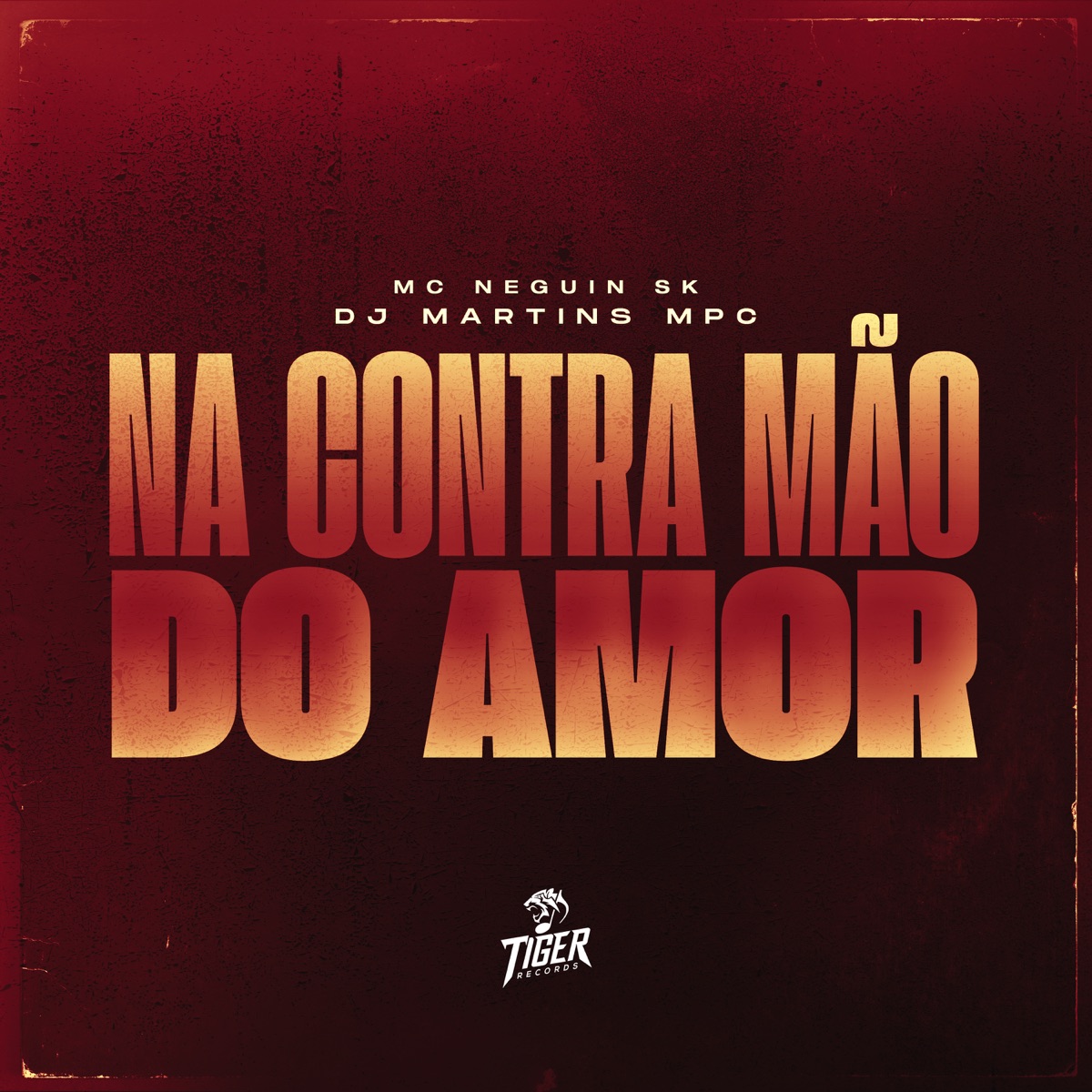 Na contra mão do amor - Single by DJ MARTINS MPC & Mc Neguim sk album cover