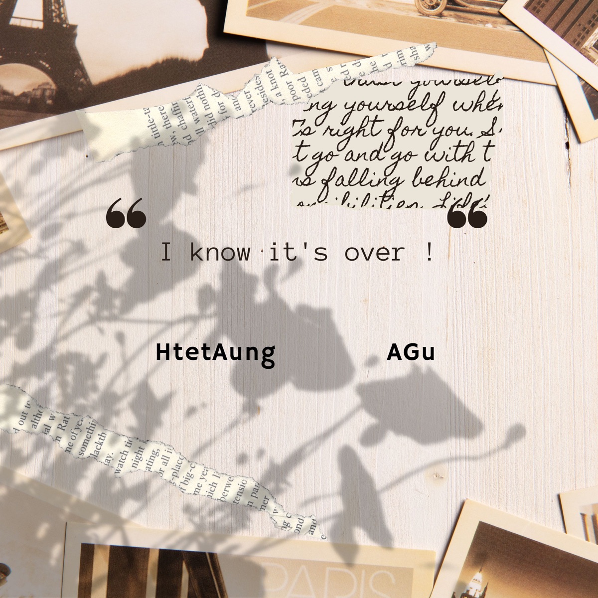 i know it's over (feat. Agu) - Single by HtetAung album cover