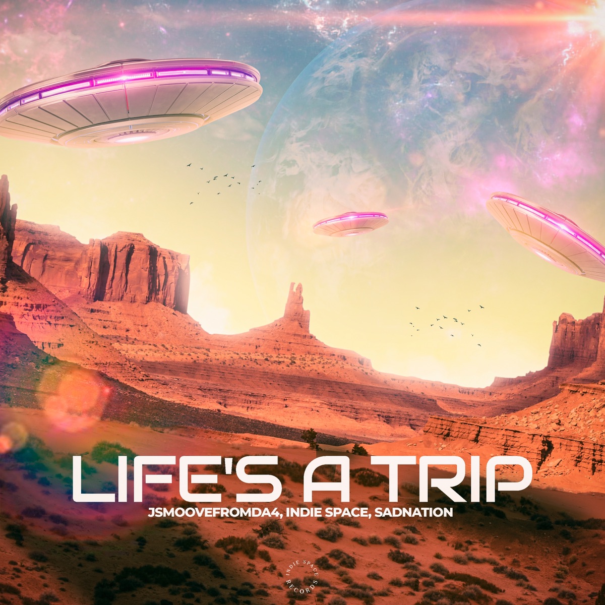 Life's a Trip - Single by Indie Space, Sadnation & Jsmoovefromda4 album cover