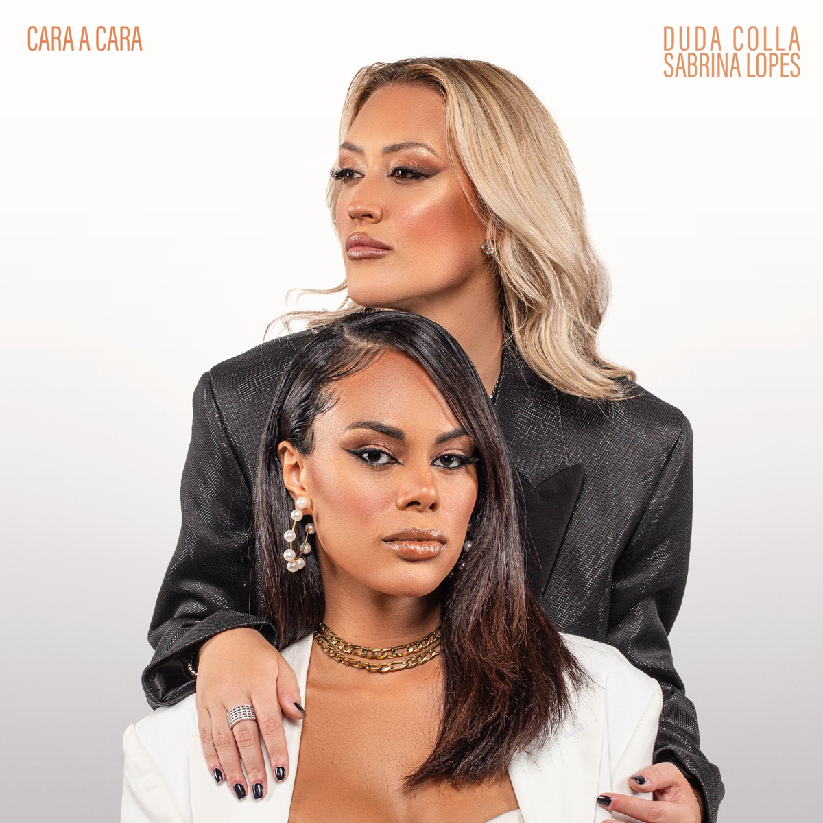 Cara a Cara - Single by Duda Colla & Sabrina Lopes album cover