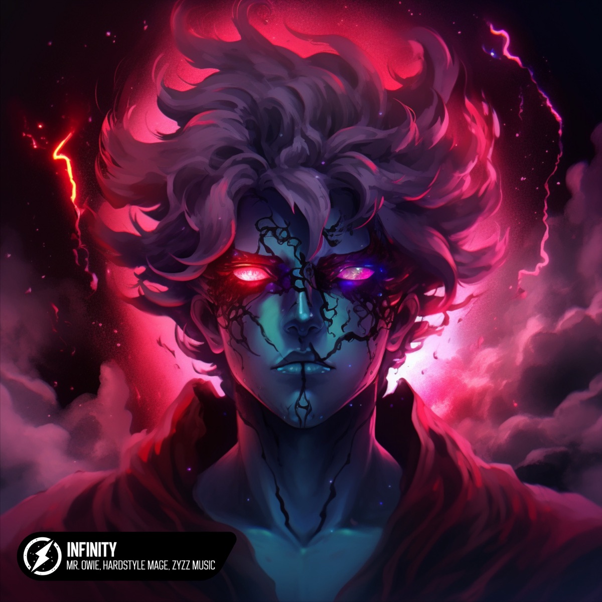 Infinity (Hardstyle) - Single by Mr. Owie, HARDSTYLE MAGE & Zyzz Music album cover