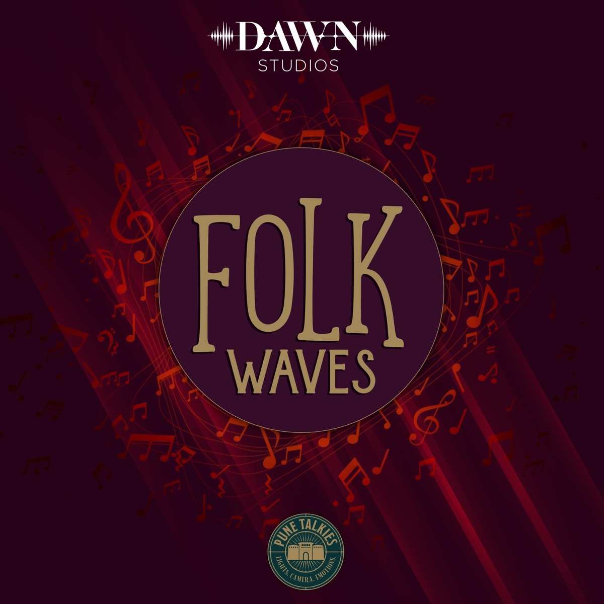 Folk Waves - Single by Jasraj Joshi, Haridas Shinde & Avadhoot Gandhi album cover