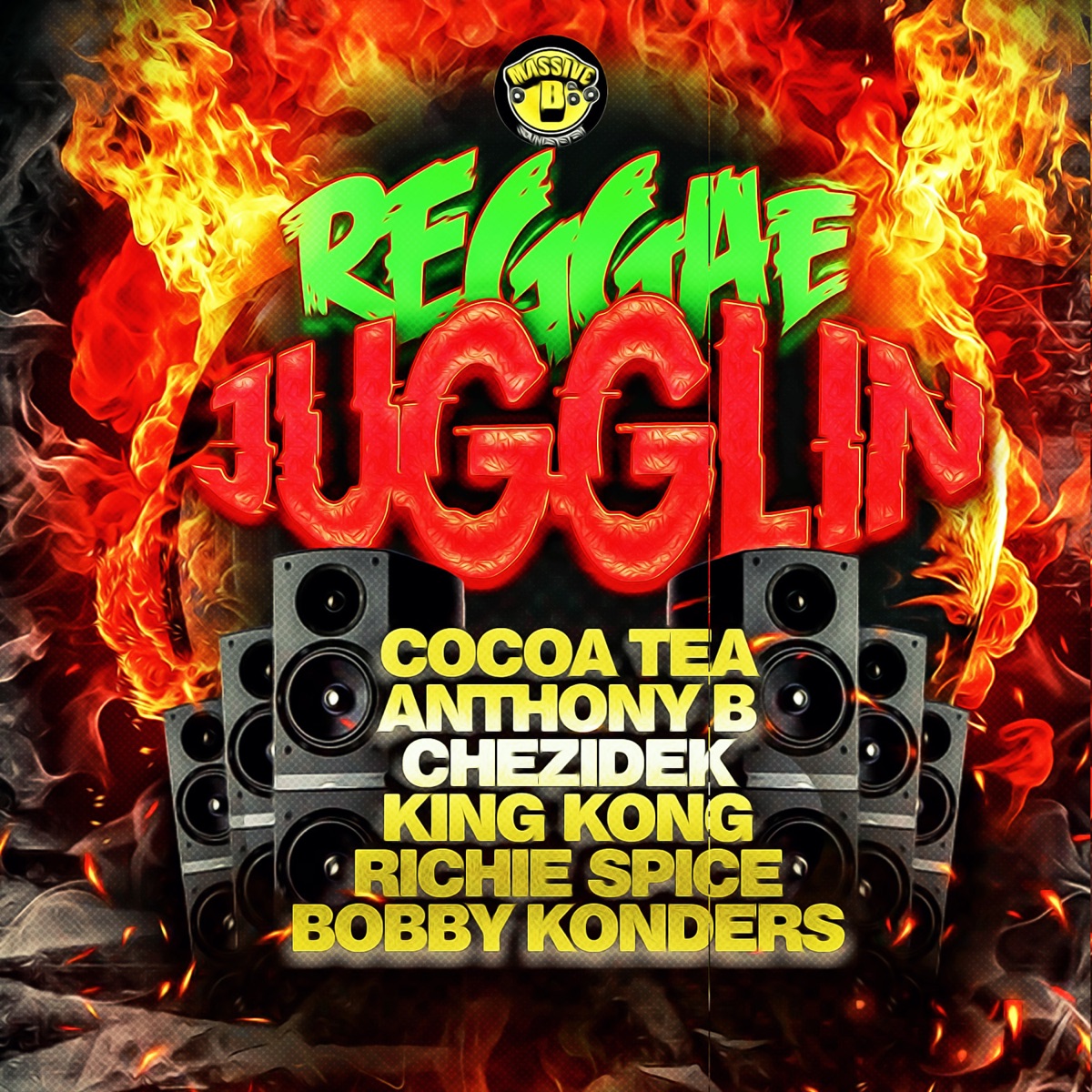 Reggae Jugglin - EP by Bobby Konders album cover