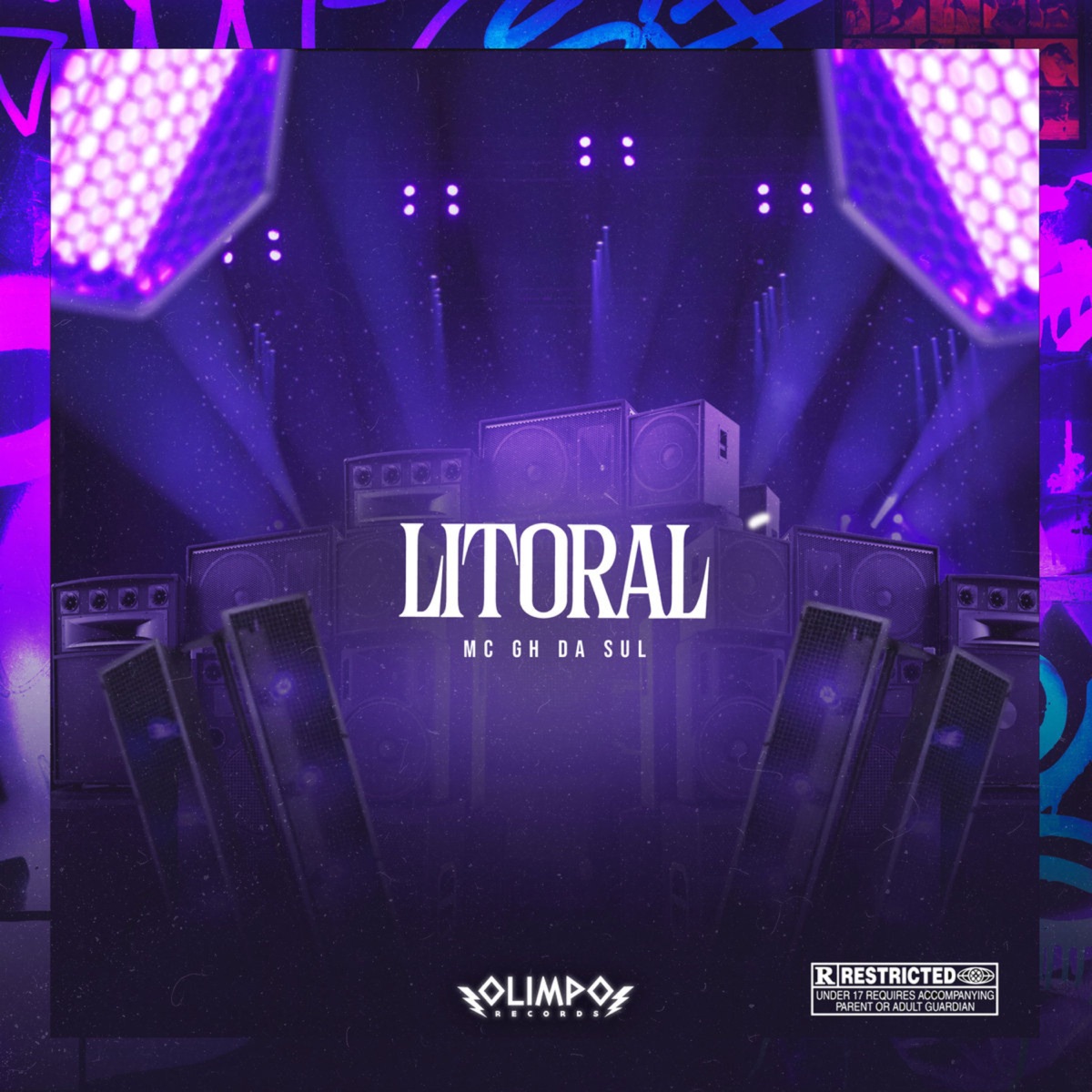 Litoral - Single by MC GH DA SUL album cover