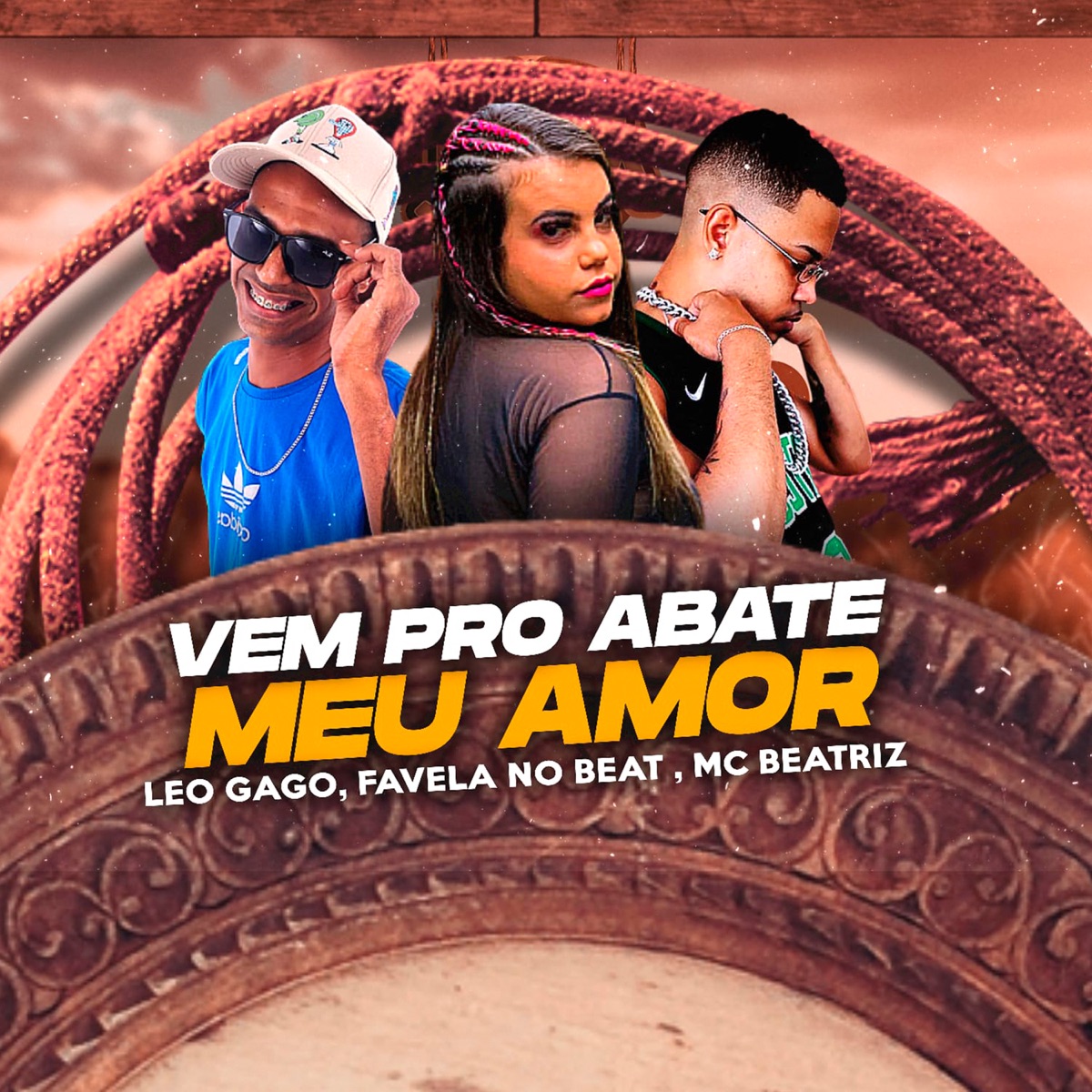 Vem pro Abate Meu Amor - Single by Leo Gago, Favela No Beat & MC BEATRIZ album cover