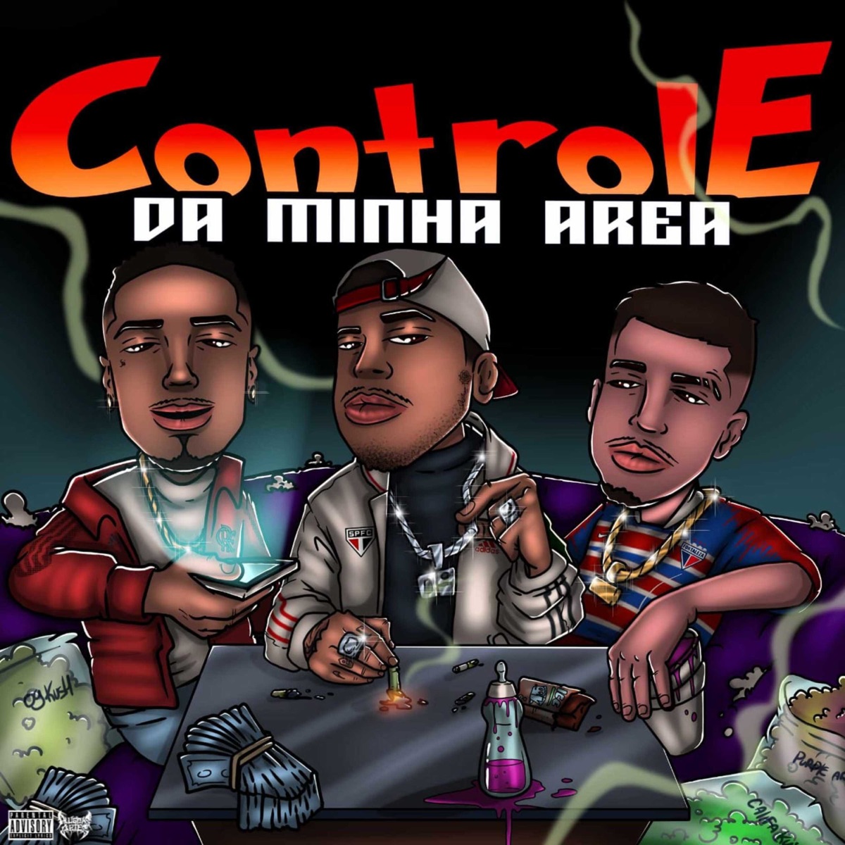 Controle da Minha Área - Single by Og rangell, 2D do CG & $prite album cover