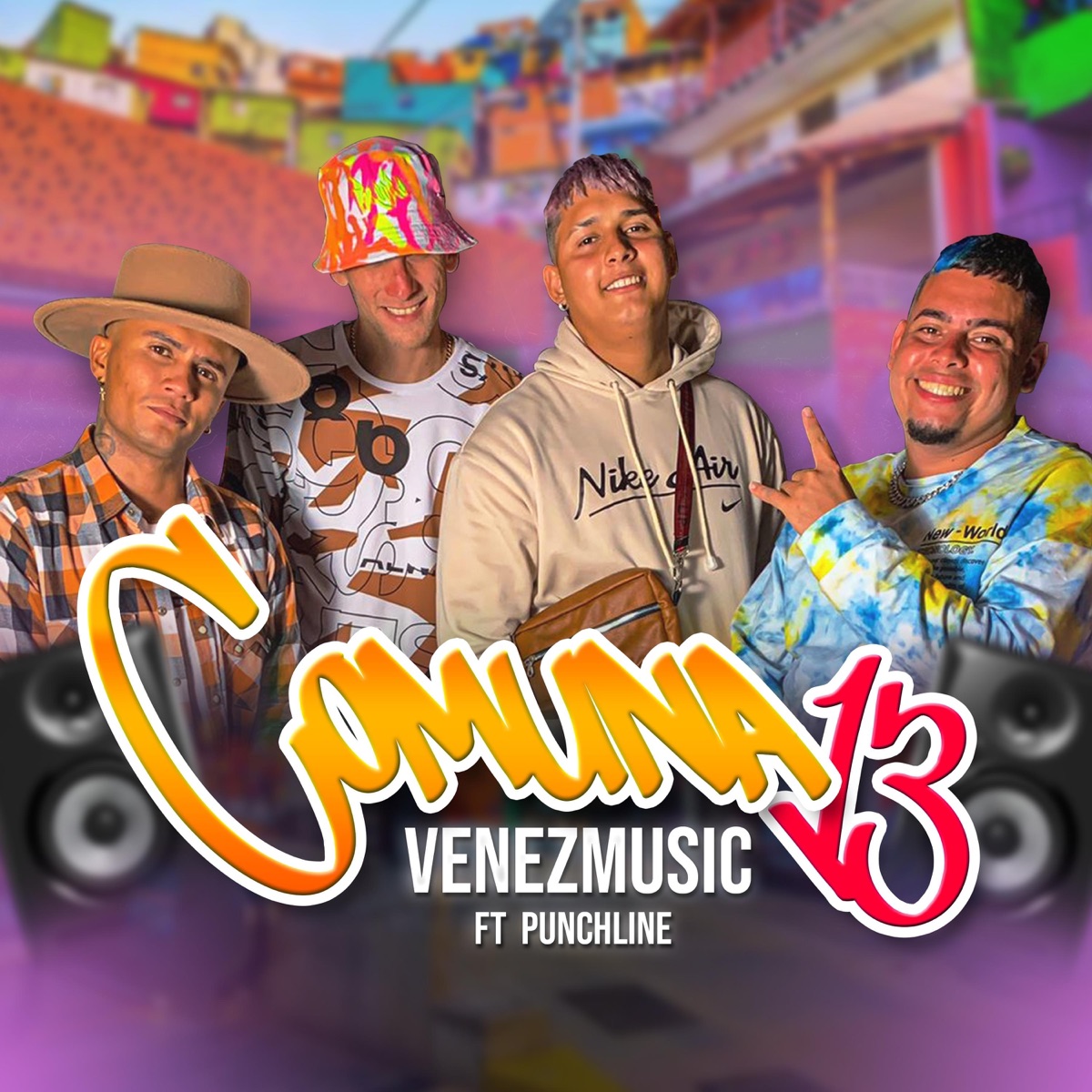 Comuna 13 (feat. Punchline) - Single by Venezmusic album cover