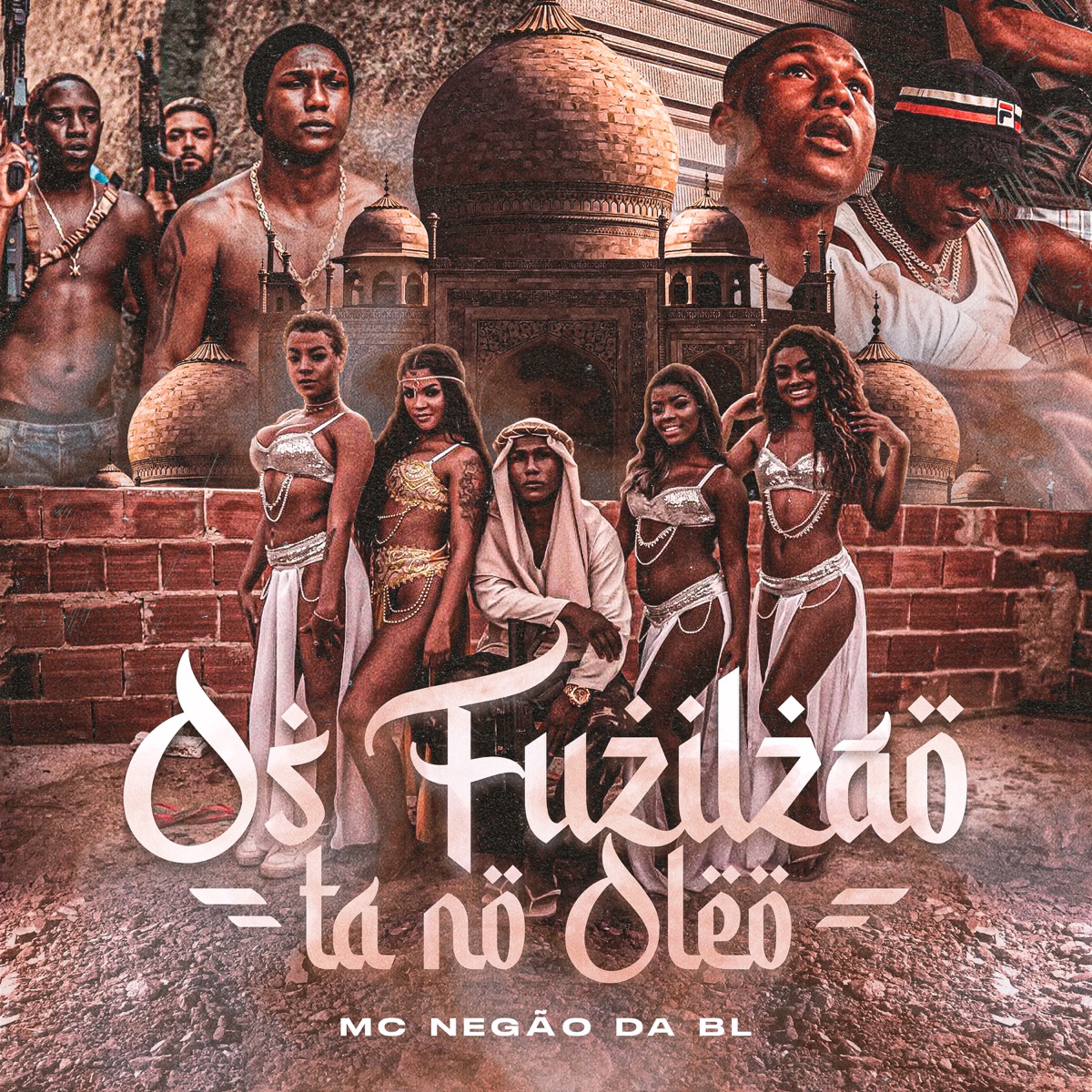 Os fuzilzão tá no óleo - Single by MC Negão da BL & DJ Samrio album cover