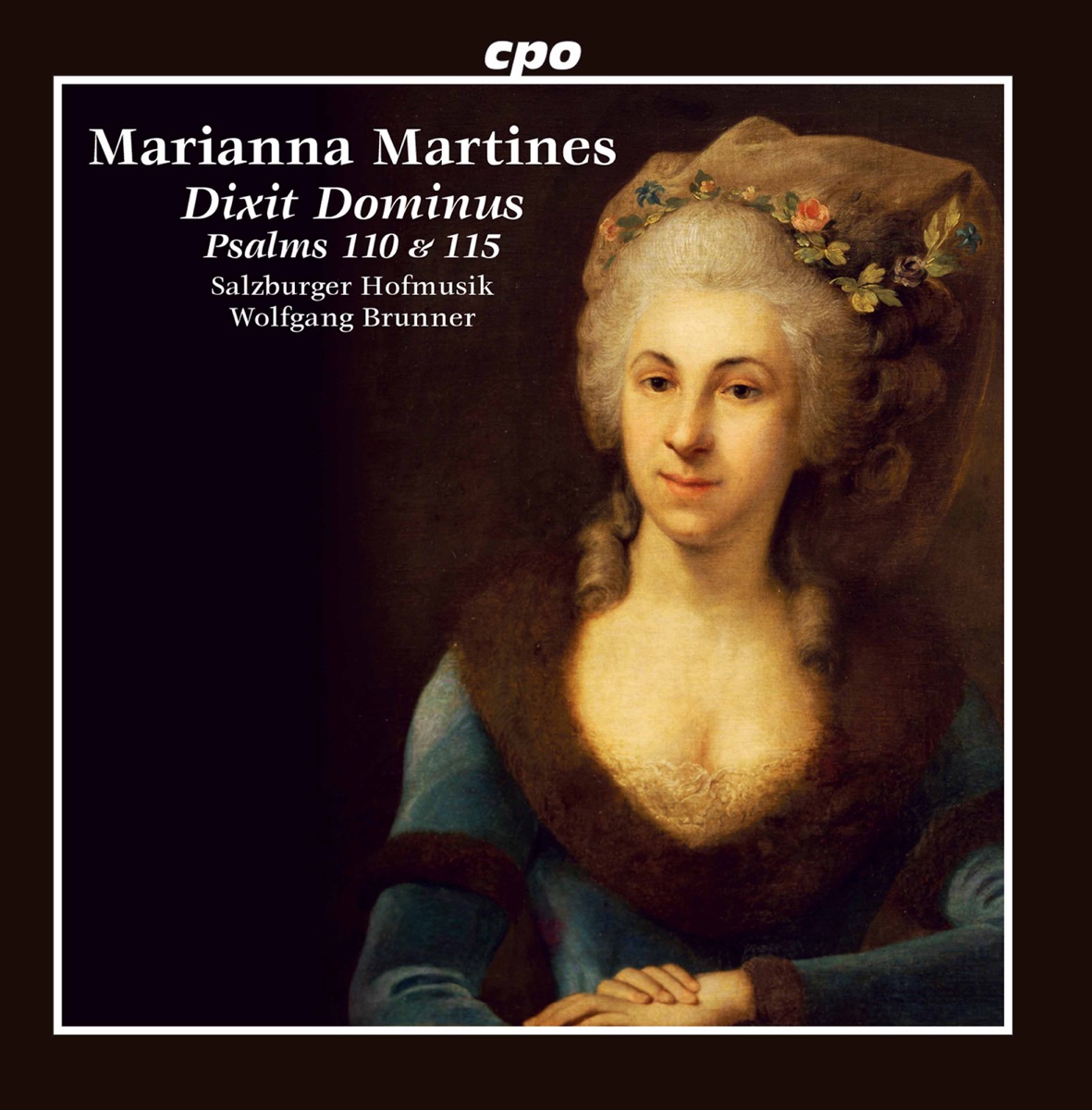 Martines: Symphony in C Major, Psalms 110 & 151 by Salzburger Hofmusik & Wolfgang Brunner album cover