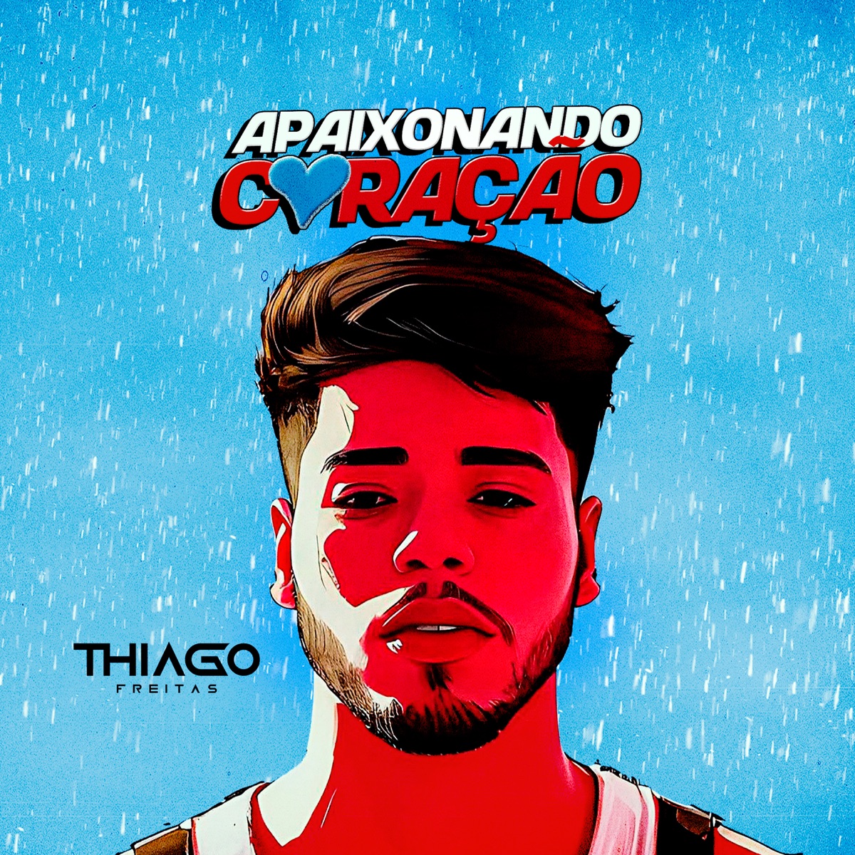 Apaixonando Coração - Single by Thiago Freitas album cover