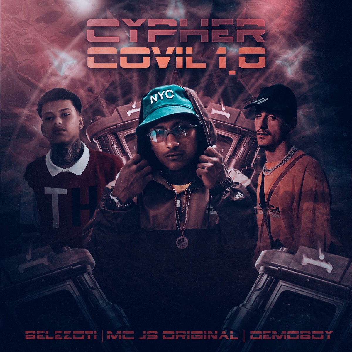 Cypher Covil 1.0 (feat. Aluado, Leo Square & ARTHNAMIX) - Single by MC JS Original, Demoboy & Mc Belezoti album cover