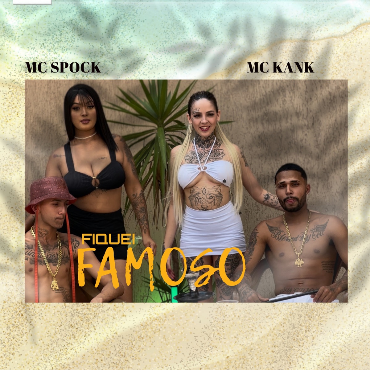 Fiquei Famoso - Single by Mc Spock & MC Kank album cover