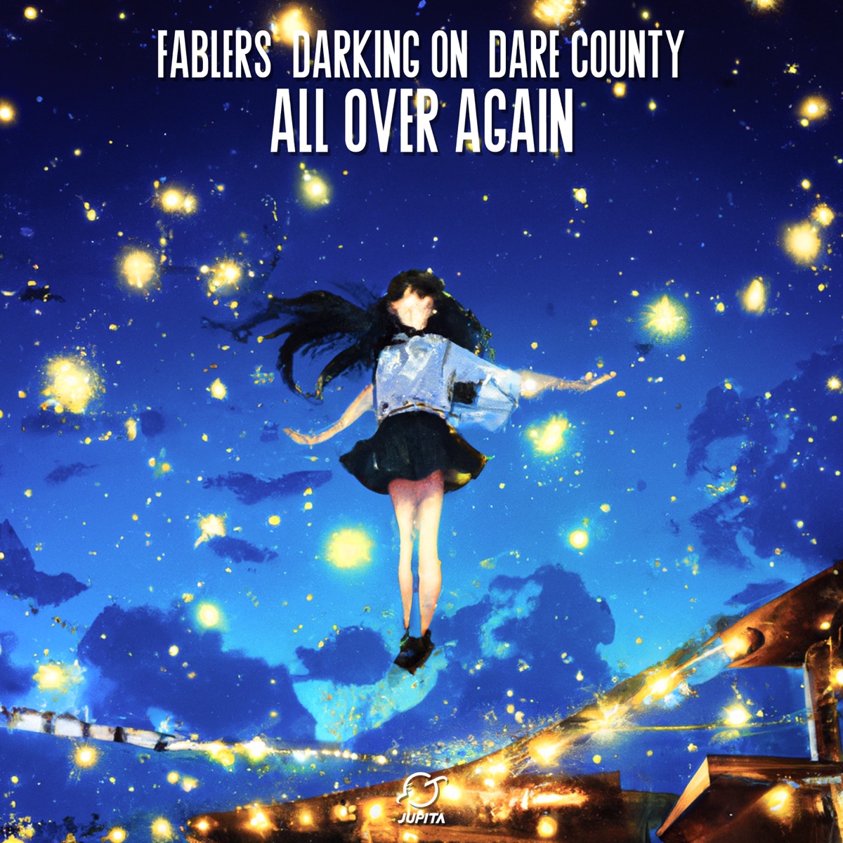 All Over Again - Single by Fablers, Darking On & Dare County album cover