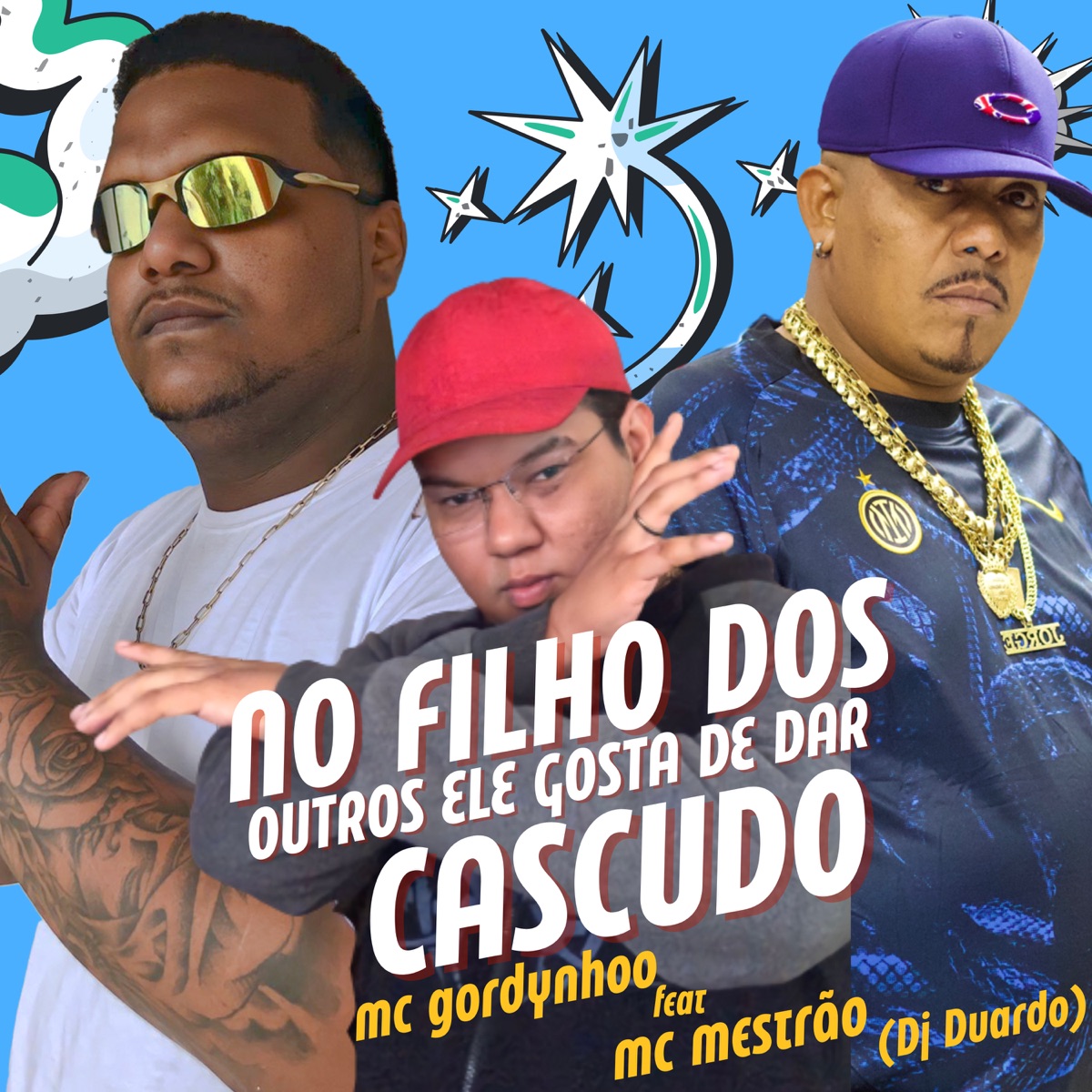 No Filho dos Outros Ele Gosta de Dar Cascudo - Single by DJ Duardo, mc gordynhoo & MC Mestrão album cover