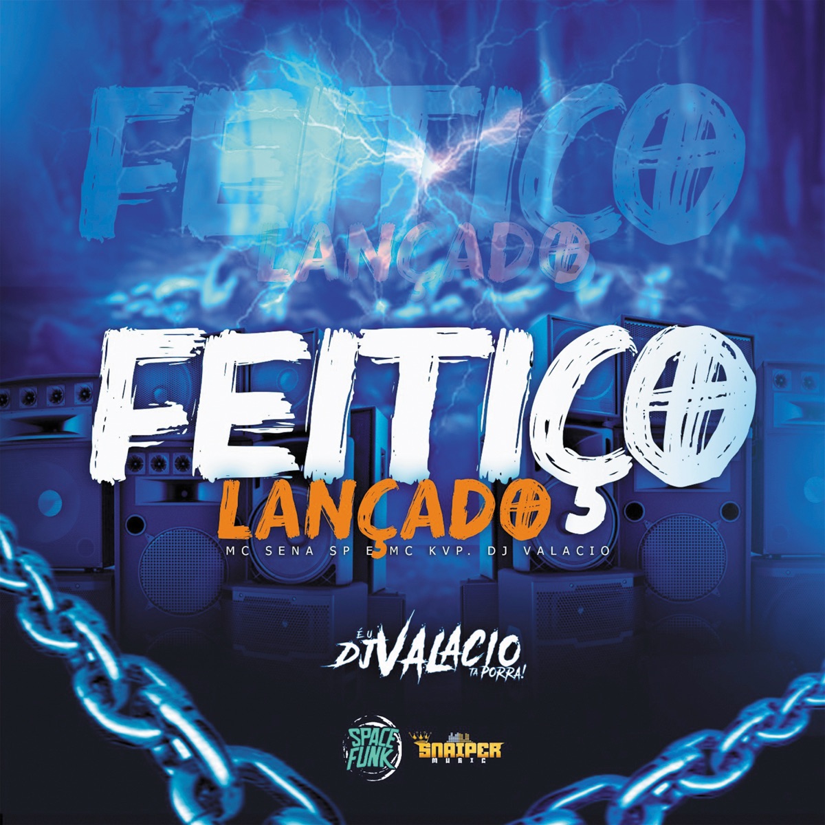 Feitiço Lançado (feat. MC SENA SP) - Single by DJ Valacio & MC KVP album cover